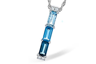 A300-39326: NECK 1.26 BLUE TOPAZ 1.30 TGW