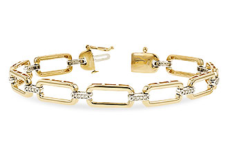 A301-32944: BRACELET .25 TW (7.5" - B216-78417 WITH LARGER LINKS)
