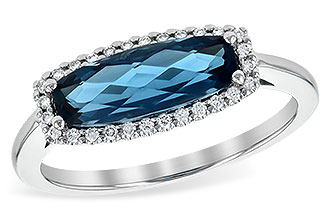 B217-68444: LDS RG 1.79 LONDON BLUE TOPAZ 1.90 TGW