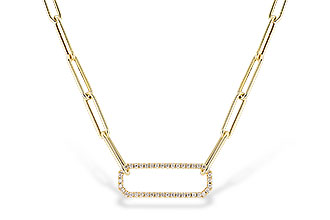 B301-27544: NECKLACE .50 TW (17 INCHES)