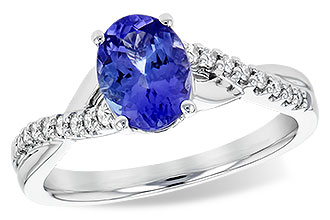 C217-70262: LDS RG 1.20 TANZANITE 1.35 TGW