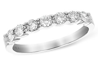 D120-42089: LDS DIA WED RG .50 TW (7 STONES)