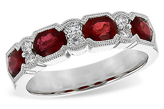 F217-65707: LDS WED RG 1.66 RUBY 1.84 TGW (5x4MM RUBY)