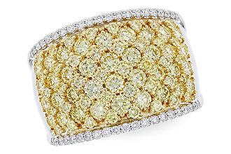 F301-30225: LDS DIA WED RG 2.19 YELLOW DIAS 2.37 TW