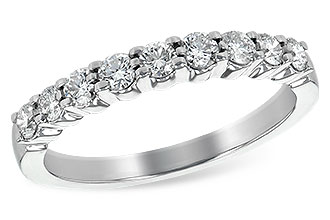 G216-77507: LDS WED RG .50 TW (9 STONES)