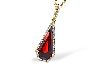 H300-38371: NECK 4.00 GARNET 4.17 TGW