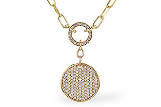 H302-20207: NECKLACE .92 TW (17")