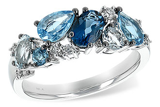 K216-72998: LDS RG 2.05 BLUE TOPAZ 2.16 TGW