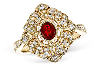 K300-39307: LDS RG .42 RUBY .80 TGW (5x4MM RUBY)