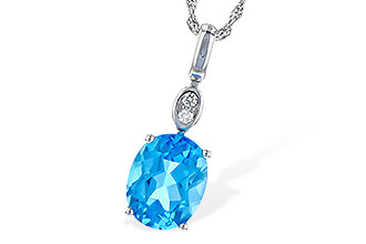 L217-71180: NECK 2.84 BLUE TOPAZ 2.87 TGW (10x8MM BT)