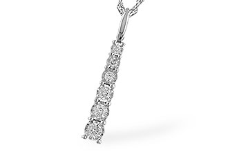 L301-35652: NECKLACE .25 TW