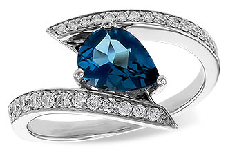 L302-19307: LDS RG 1.04 LONDON BLUE TOPAZ 1.28 TGW (8x6MM)