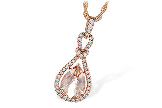 M217-63852: NECK 1.54 MORGANITE 1.75 TGW