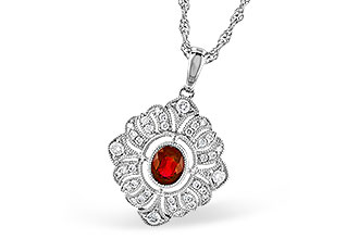 M300-38452: NECK .45 RUBY .70 TGW (5x4MM RUBY)